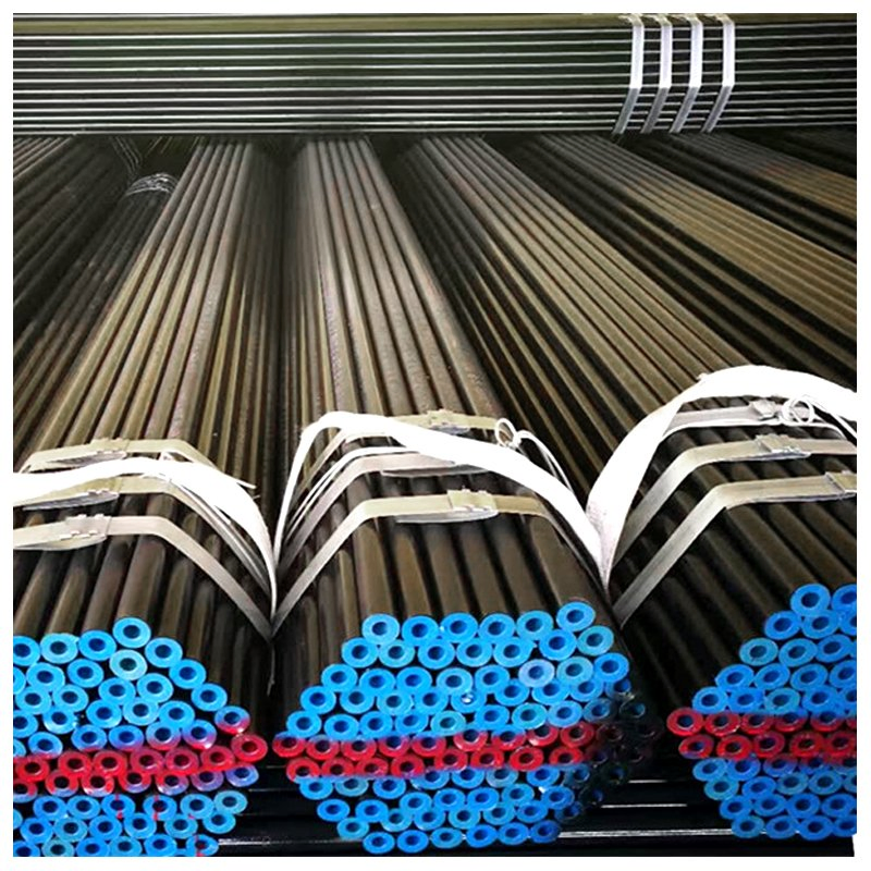 ASTM A106 Gr. B Sch 40 80 160 Carbon Steel Seamless Tube ASME B36.10 PE Coated or Black Painted Smls Steel Pipe
