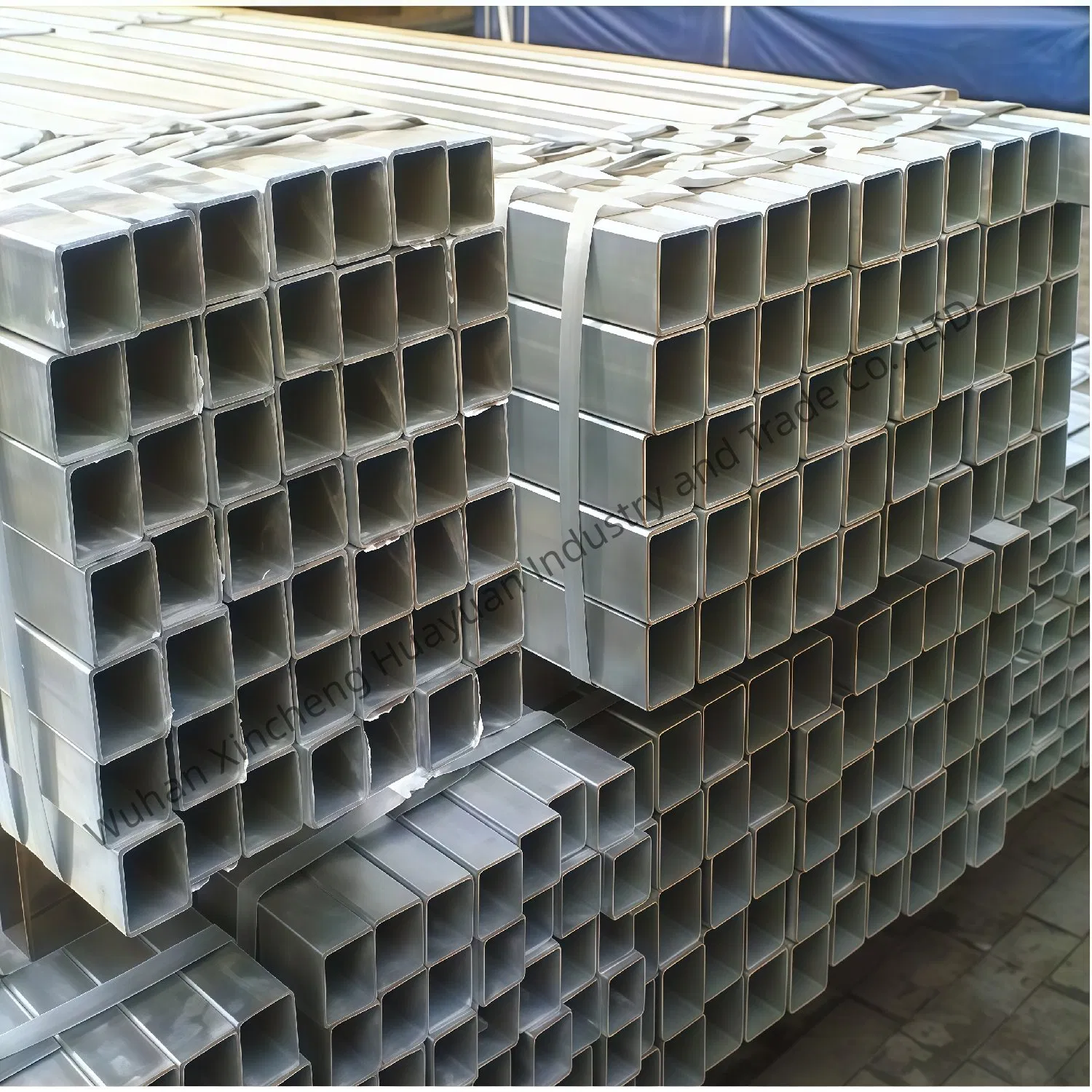 En 10219 S235jrh Galvanized Steel Tube Shs for Mechanical Engineering Projects