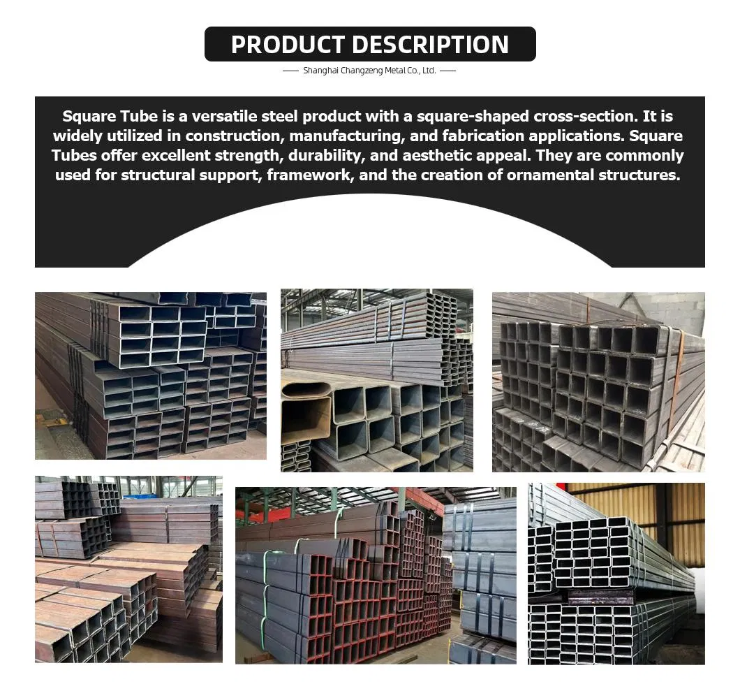 Steel Square Tube Specifications