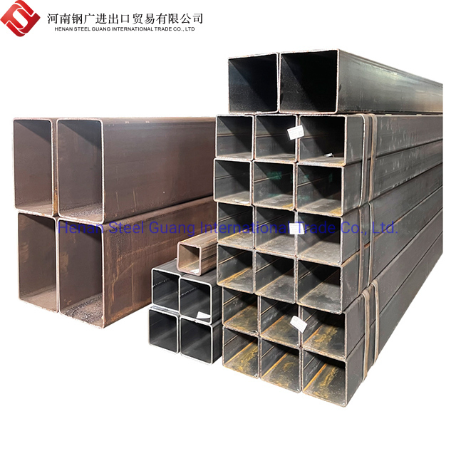 Square Tube Rectangular Structural Sections Square Carbon Steel Pipe and Tube