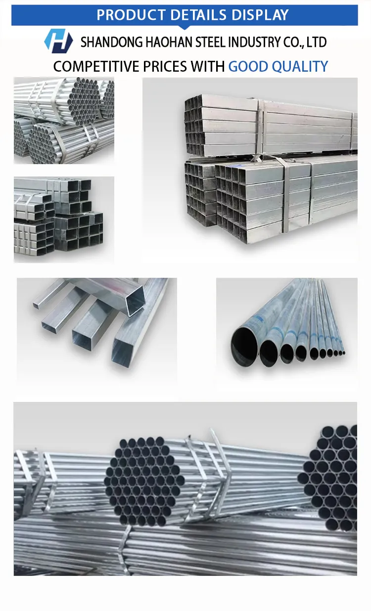 Detailed Photos of Galvanized Pipe