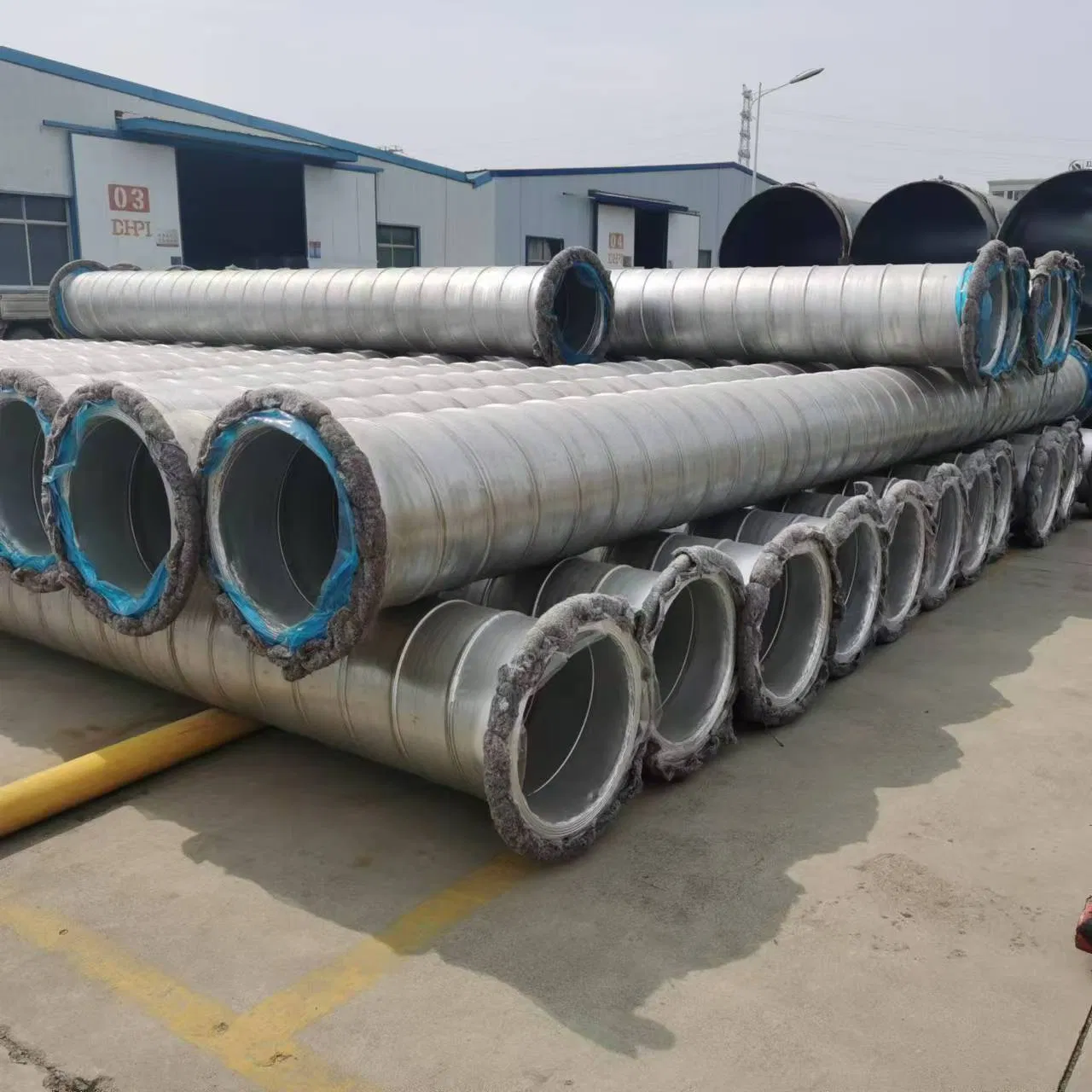 A106 Carbon SSAW LSAW ERW Large Diameter Spiral Welded Steel Pipe for Oil Pipeline Construction