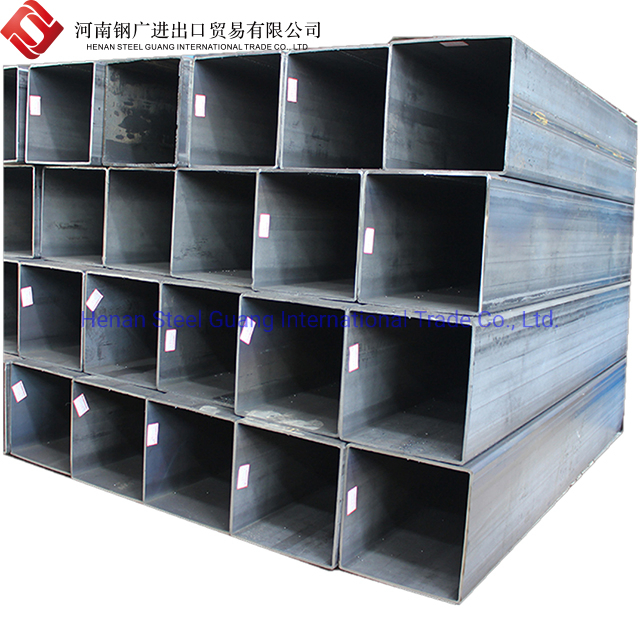 Square Tube Rectangular Structural Sections Square Carbon Steel Pipe and Tube