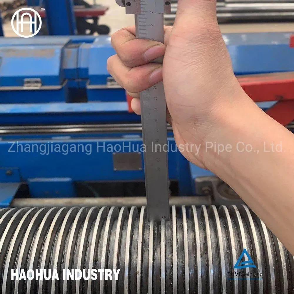 High-Frequency Welded Helical Finned Tubes ASTM A335 P5/P9/T9/Tp410/08al/321H/304L/316L for Heat Exchanger