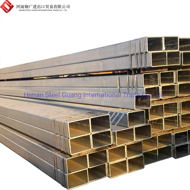Square Tube Rectangular Structural Sections Square Carbon Steel Pipe and Tube