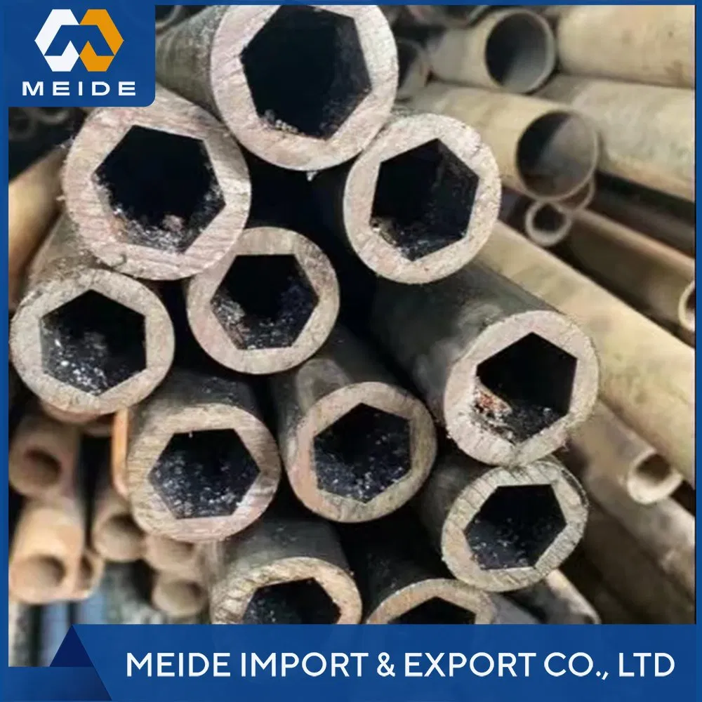 Q355b A572 Gr. 50 St52 Cold Drawn Carbon Steel Hexagonal Tube Engineering Machinery Structural Parts