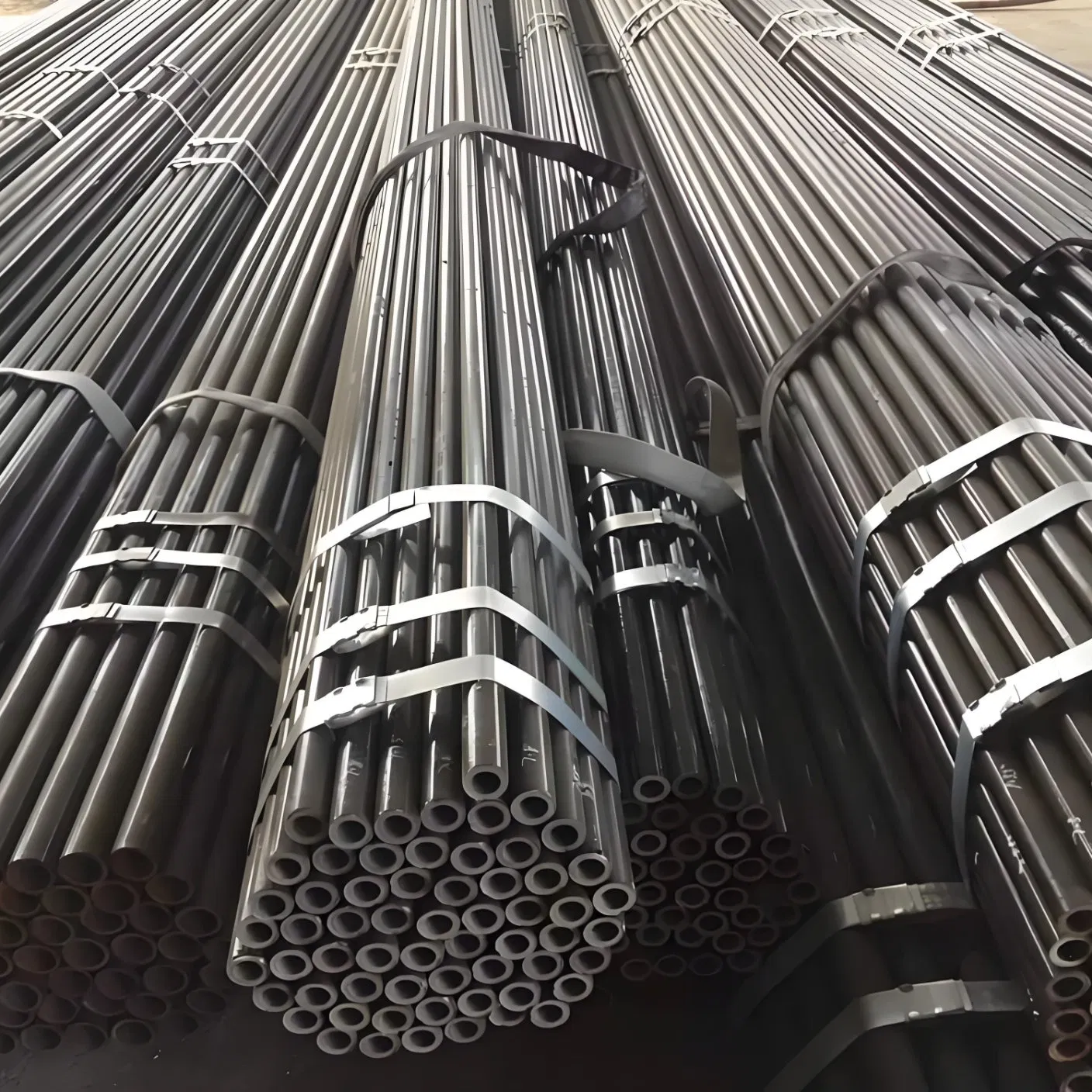 Black Seamless Alloy-Steel Tubes for Boiler, Superheater and Heat-Exchanger ASTM A335/A213 T2/T5/T9 Made-in China Price