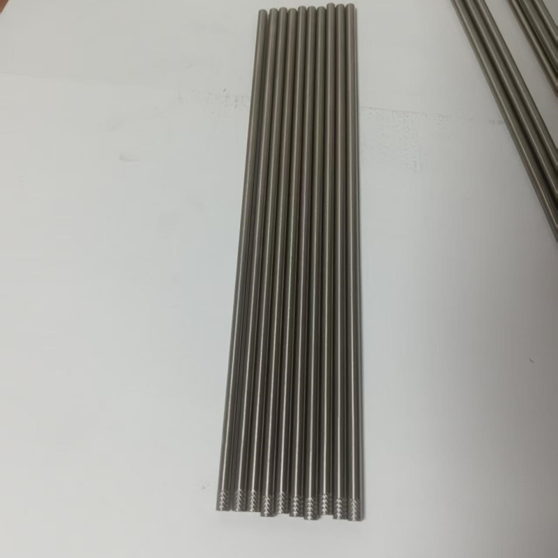 Custom Precision Cutting Tube with Slotting and Knurling Stainless Steel