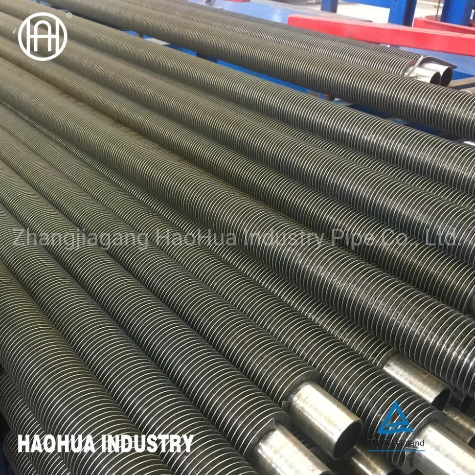 High-Frequency Welded Helical Finned Tubes ASTM A335 P5/P9/T9/Tp410/08al/321H/304L/316L for Heat Exchanger