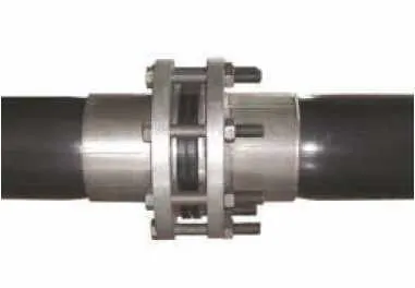 Crimping flange