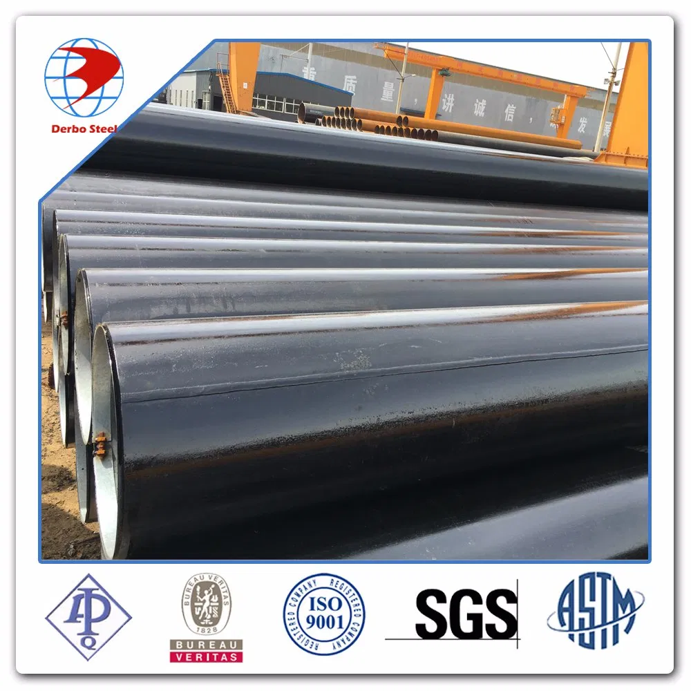 API 5L Grb Psl1 Lasw ERW Spiral Welded Steel Pipe