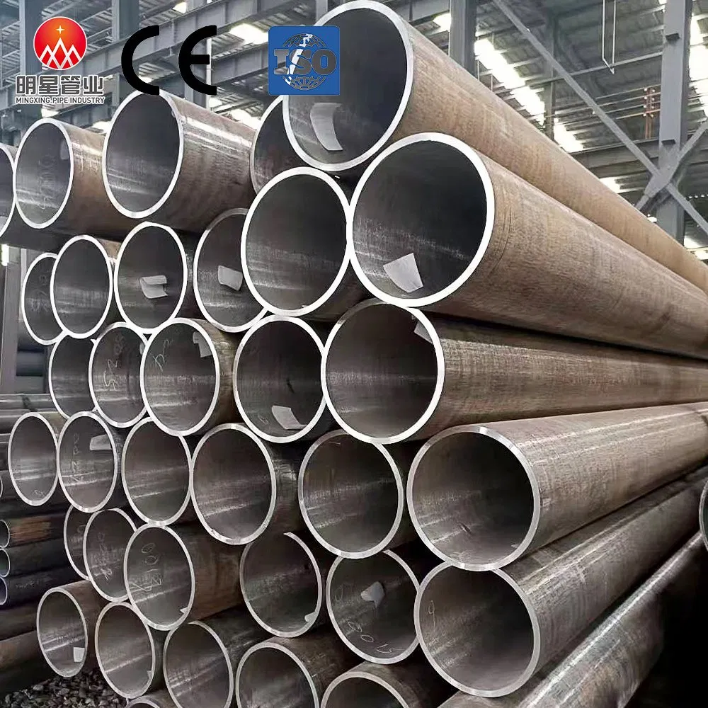 High-Quality 6mm 12in Q235B A53 GB/T9711 ASTM A252 En10217 Press-Resist Industrial Carbon Steel SSAW Pipe