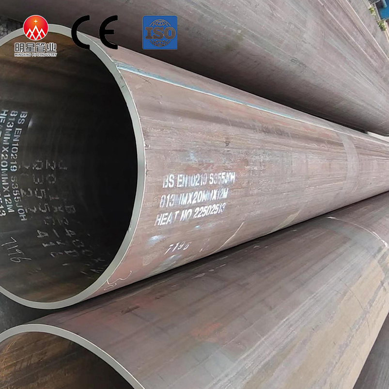 European Standard En10296 Grade E235 E275 E355 E460 Saw Efw ERW Carbon Welded Round Steel Tube for Mechanical