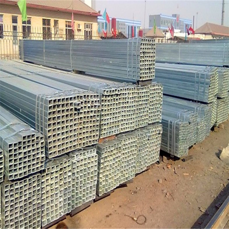 Supply 50*50 Shs Fence Post Square Steel Tube Tianjin Ruitong Iron and Steel Tube C350 76X38