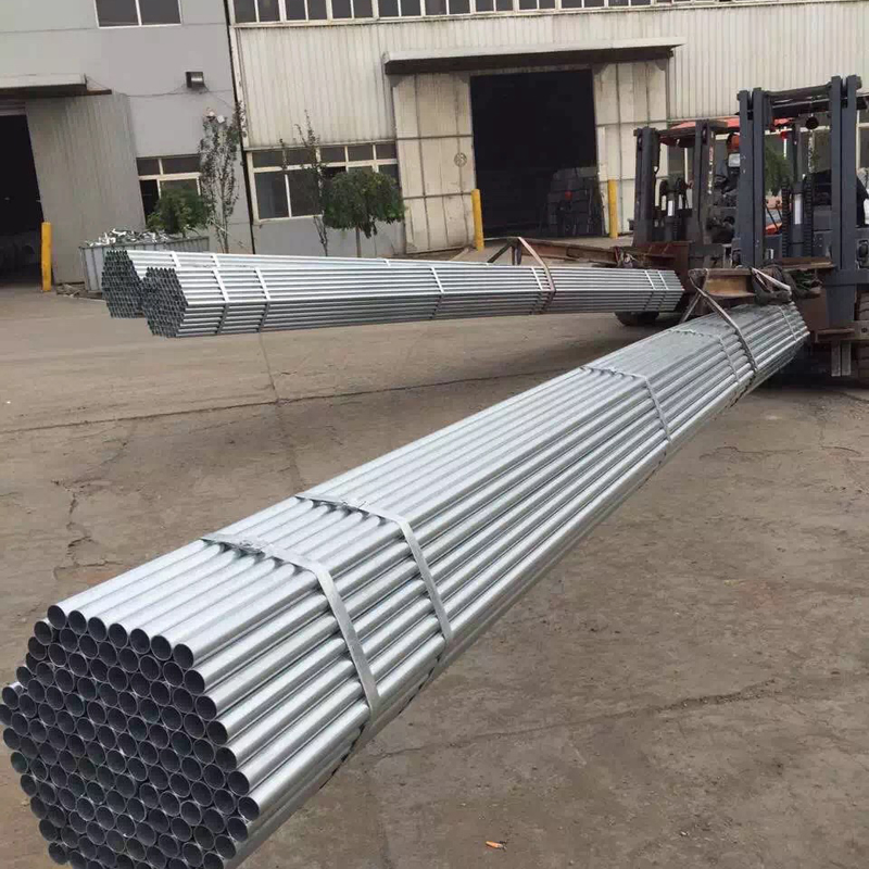 En10255 Pre-Galvanized Steel Pipe - Sch40 ERW Tube for Water/Fence with Zinc Coating
