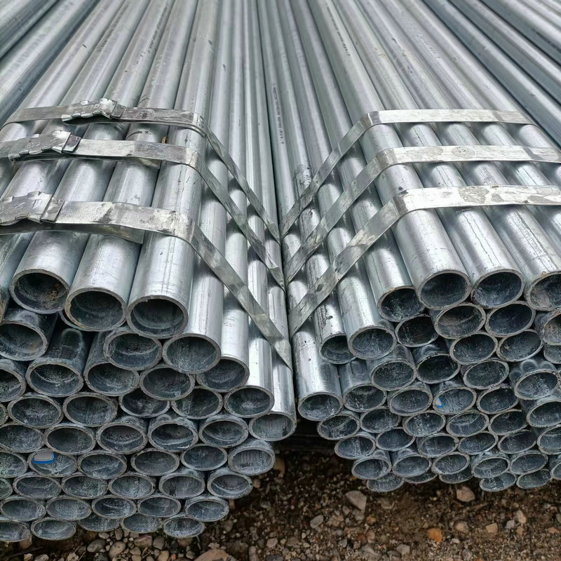 High Durability Zinc Coated Tubes Excellent Corrosion Resistance Stable Performance Long Service Life Construction Industrial Engineering Galvanized Steel Pipe