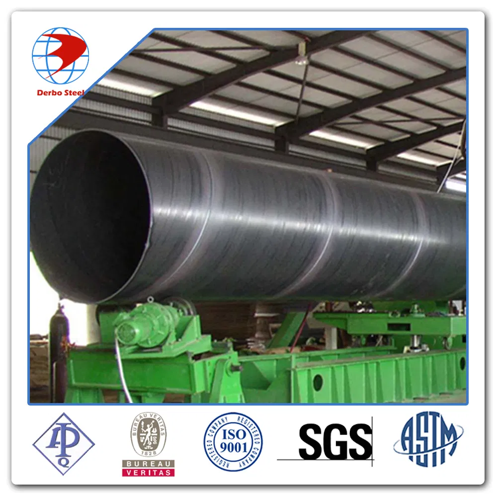 API 5L Grb Psl1 Lasw ERW Spiral Welded Steel Pipe