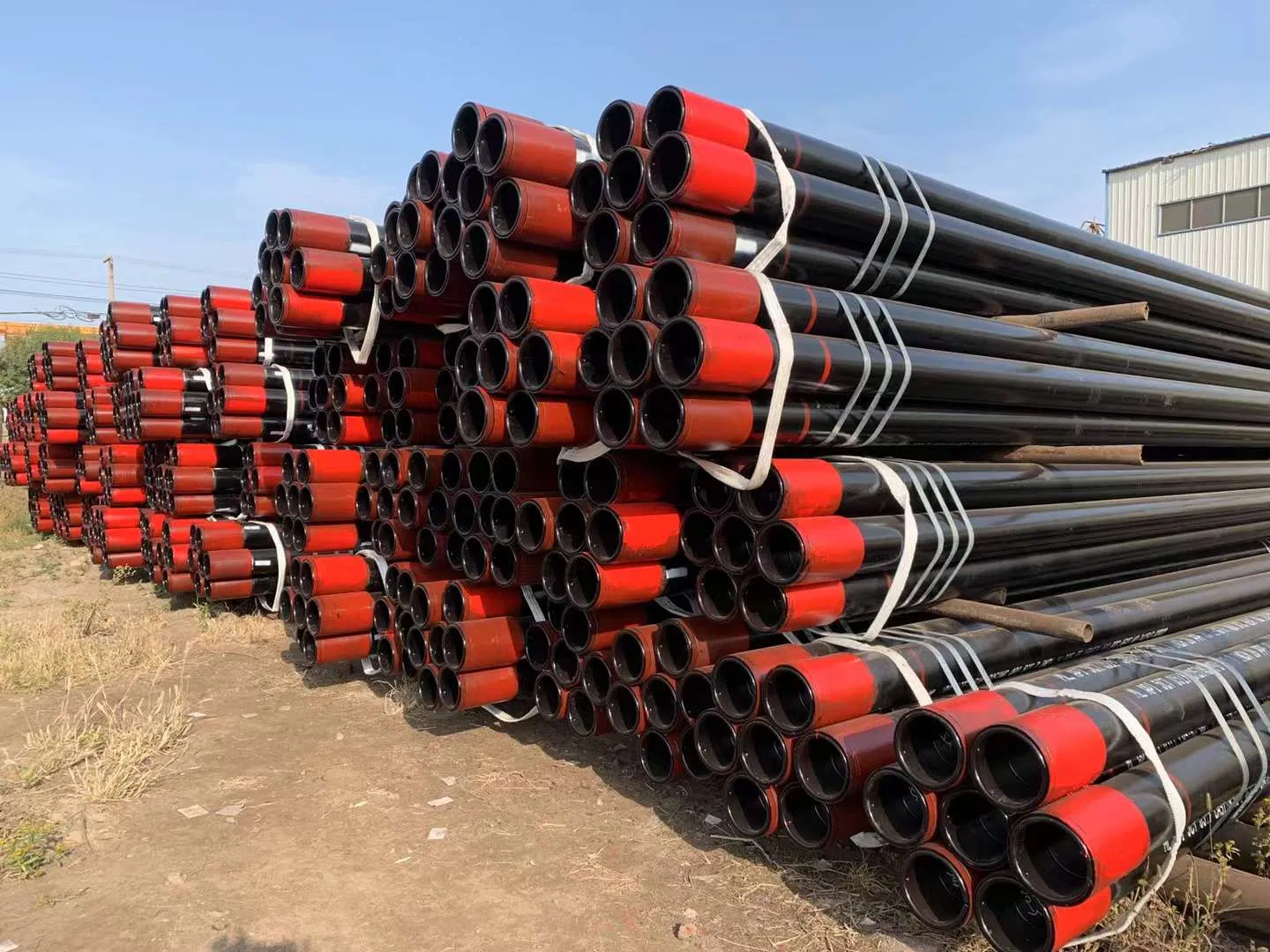 OCTG Seamless Steel Tube API 5CT J55 K55 N80 L80 T95 P110 Q125 for Oil Casing Pipe