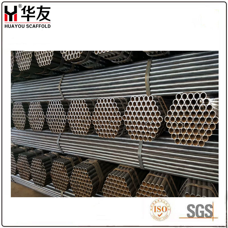 BS1139 En39 En10219 Steel Tube Hollow Section Round Pipe Scaffolding Galvanized Steel Pipe