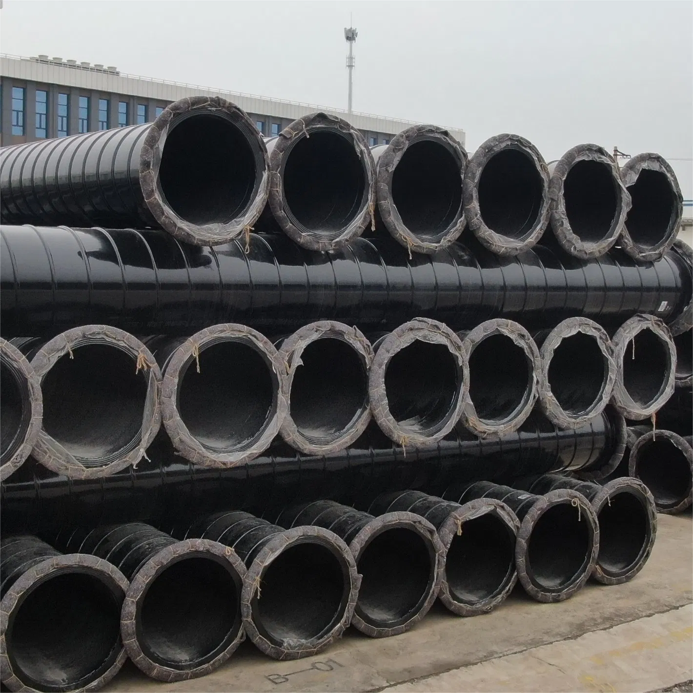 A106 Carbon SSAW LSAW ERW Large Diameter Spiral Welded Steel Pipe for Oil Pipeline Construction