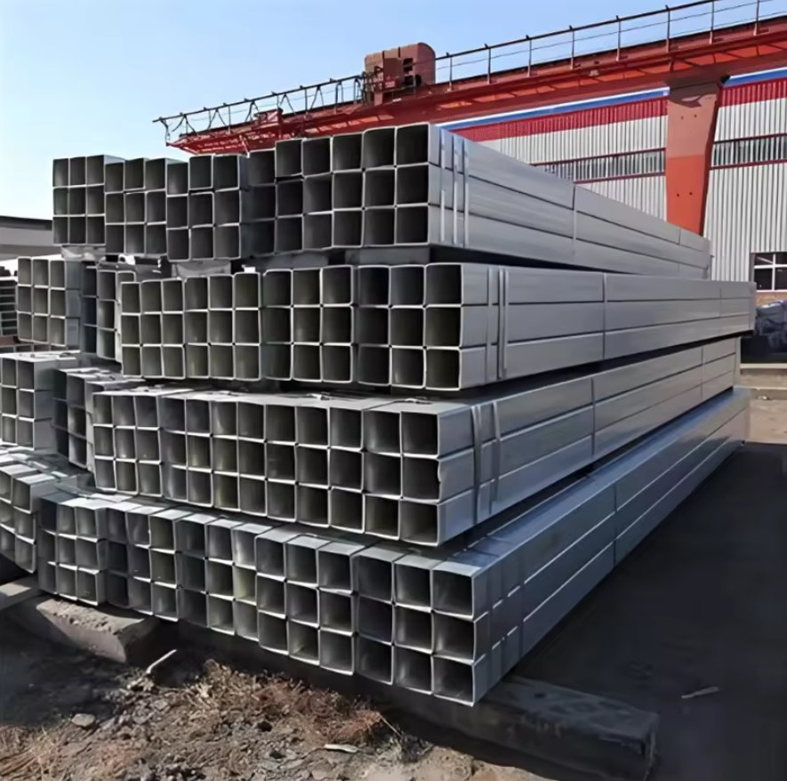 Mild Carbon Welded Metal Ms ERW Black Iron Hollow Section Rectangular and Square Steel Pipe 200X200 Galvanized Square Tube