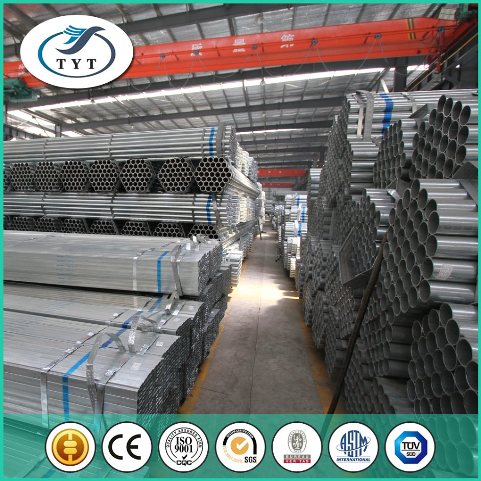 Q235 Hot DIP Galvanized Steel Pipe for Water/Gas Pipeline &amp; Scaffolding