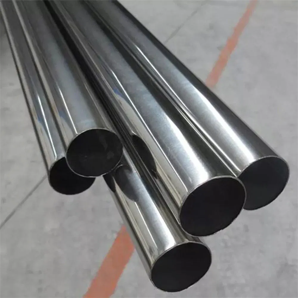 Factory Stock ASTM Standard 300 Series Stainless Steel Inox Square and Rectangular Round Welded Tube Pipe