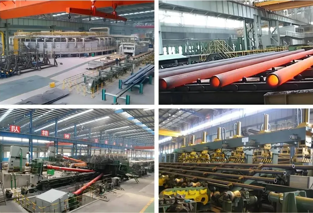 Hot-rolled seamless steel pipe