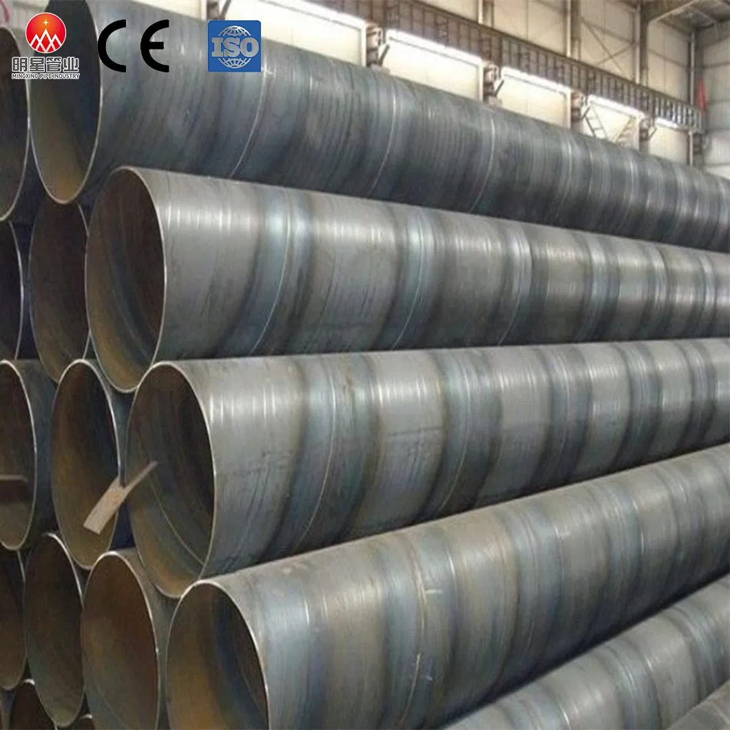 Custom Welded Steel Pipe ASTM A53 Gr. B SSAW/LSAW Od 1/2-24 Inch for Water, Gas, and Oil Transportation Pipeline