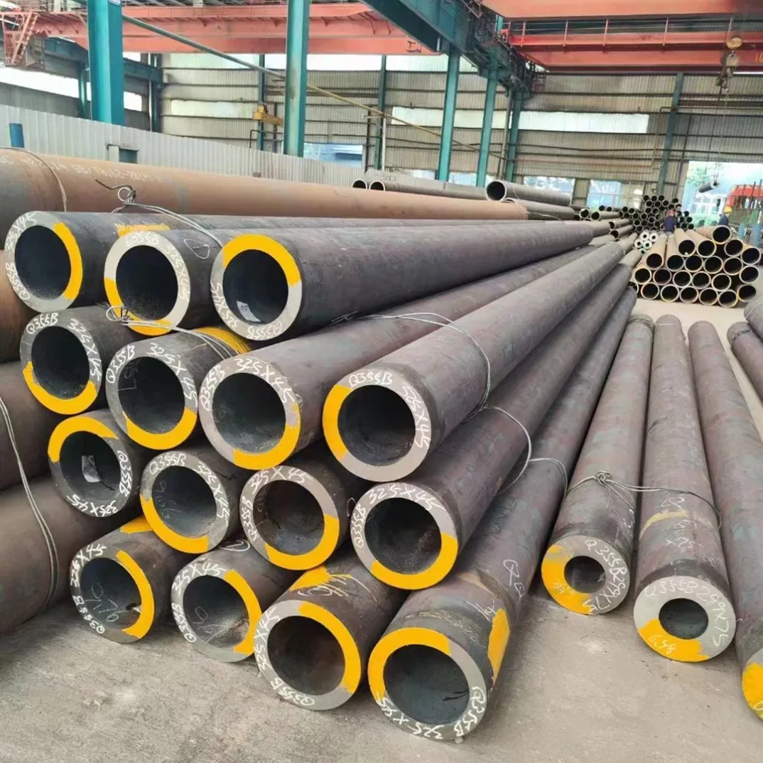 GOST 8732-78 Standard 20#ASTM A106 A53 Gr. B Sch40 Sch80 Hot Rolled Carbon Steel Seamless Pipes for Oil and Gas