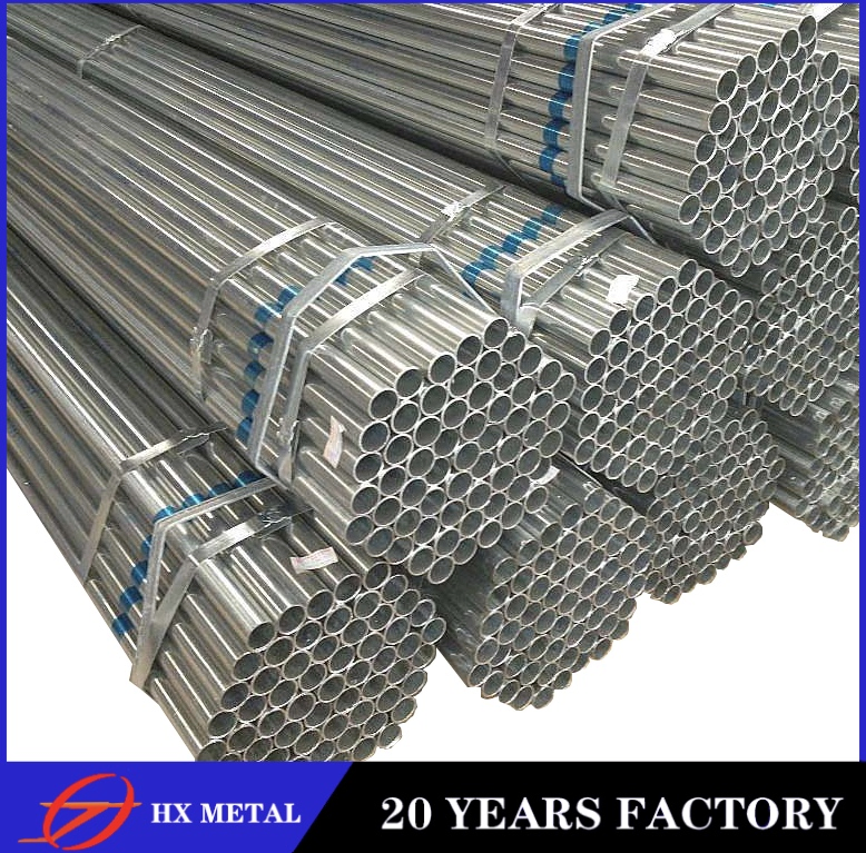 Hot DIP Galvanized Steel Pipe HDG Round Steel Pipe Hollow Section Steel Pipe for Construction Building Scaffolding