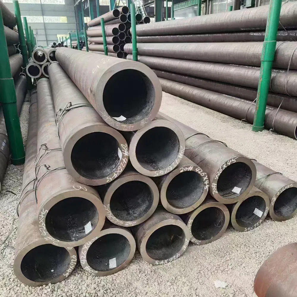 Russia Standard GOST 8732-78 Hot Rolled Deformed Welded Round Tube HDG Galvanized Seamless Carbon Steel Pipe