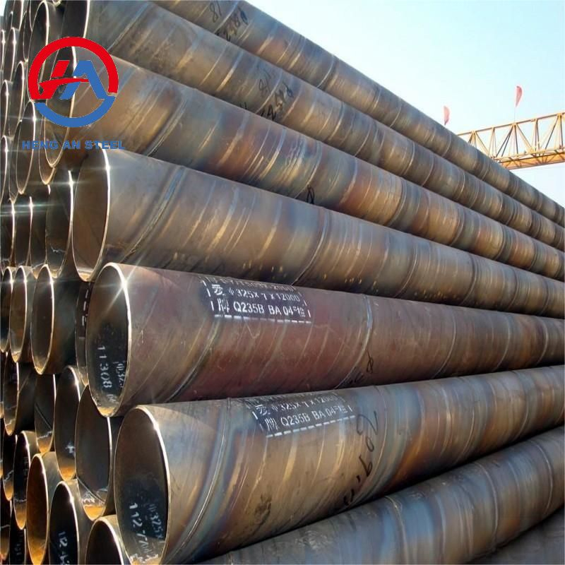 ASTM A511 A778 Gr B Gr a Spiral Welded Steel Pipe Fluid Pipe SSAW Welded Steel Pipe Low Pressure Fluid ERW Welded Spiral Steel Tube Used for Water Well Casing P
