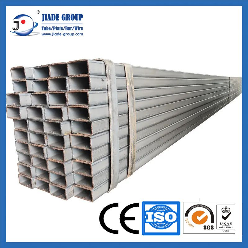 High Quality Square Tubing Pipe Iron Rectangular Tube Galvanized Steel ASTM Tube