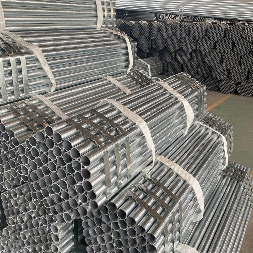 Galvanized/Hot DIP Galvanizd ERW Scaffolding Steel Pipe for Building Construction