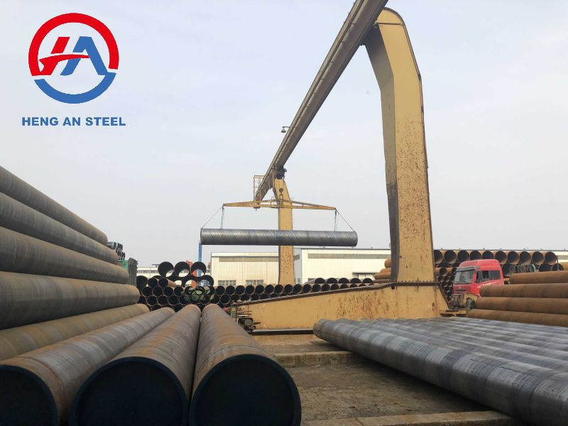 ASTM A511 A778 Gr B Gr a Spiral Welded Steel Pipe Fluid Pipe SSAW Welded Steel Pipe Low Pressure Fluid ERW Welded Spiral Steel Tube Used for Water Well Casing P