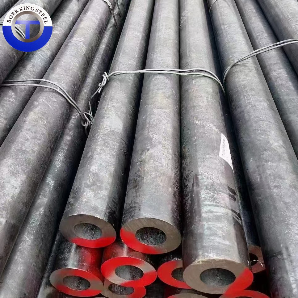 Hot Rolled A106 API5L A53 St37 St52 Sch80 Ss400 S235jr S355 Carbon Steel Seamless Pipe