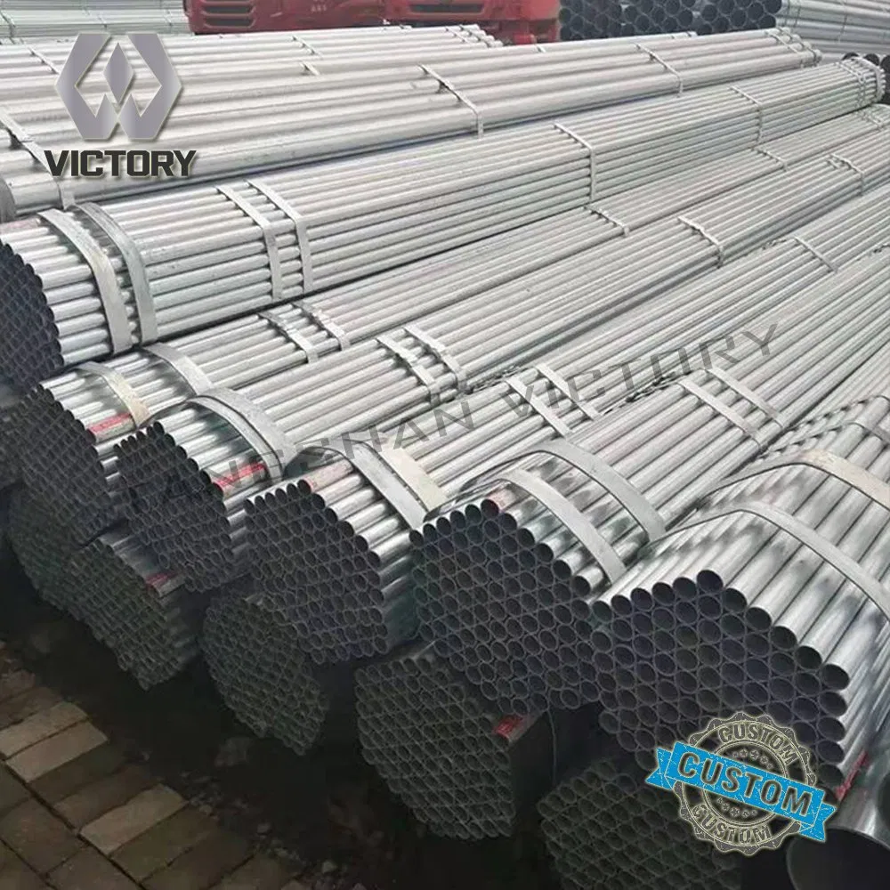 Extra Long Galvanized Steel Welded Scaffolding Pipe