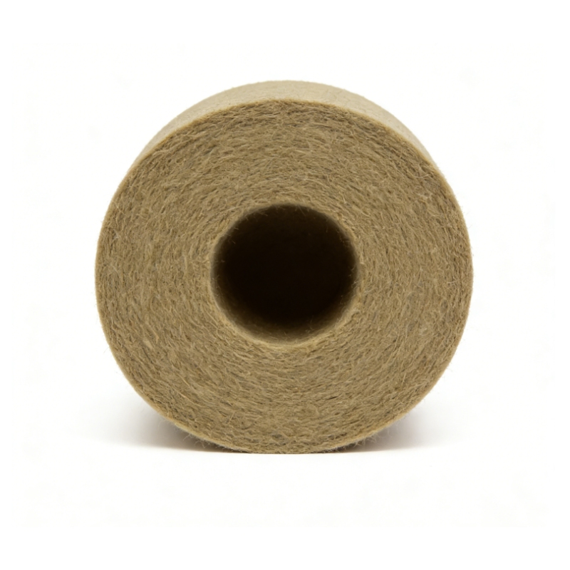 Industrial-Grade Stone Wool Pipe Insulation for Process Heating and Trace Lines