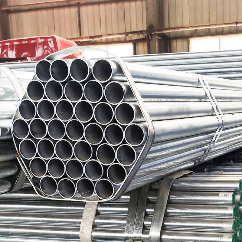 BS1387 En10255 Class B Medium Thickness Galvanized Pipes DN15 to DN 100mm Carbon Steel Pipe Price Per Ton