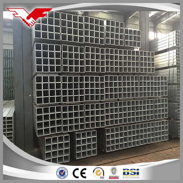 Mild Steel Cold Formed En10219 S235jr S275jr 355jr 355joh 355j2h Black or Galvanized Rectangular Steel Tube Profile/ Square Steel Tube Profile for Building