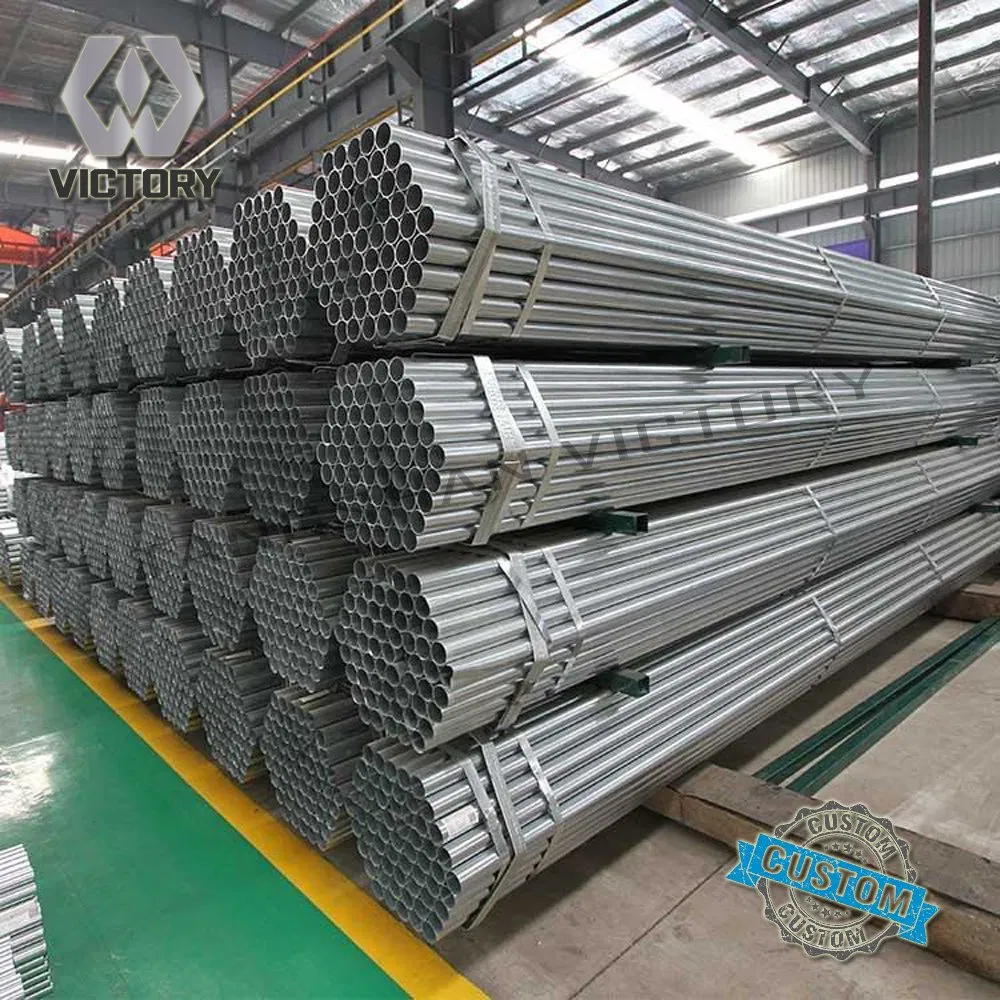 Extra Long Galvanized Steel Welded Scaffolding Pipe