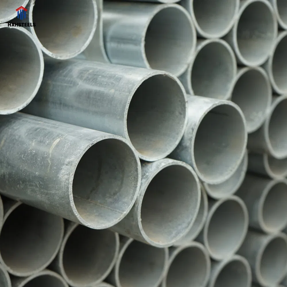 Factory Price Seamless/Welded Hot Dipped Stainless Sch80 Seamless Galvanized Steel Square Pipe