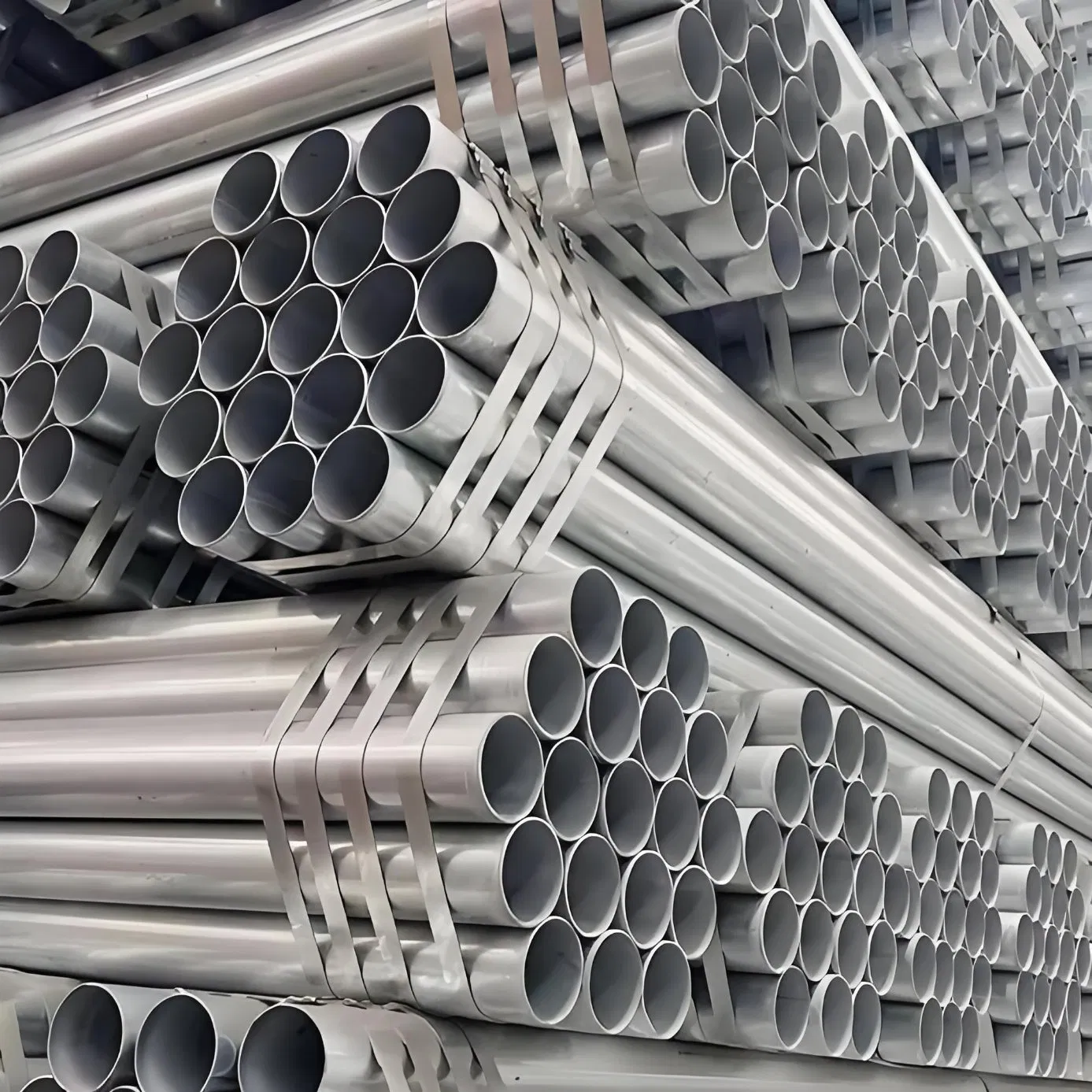 Hot DIP Galvanized Q235 Q345 Scaffolding Weld Steel Pipe Frame Steel Galvanized