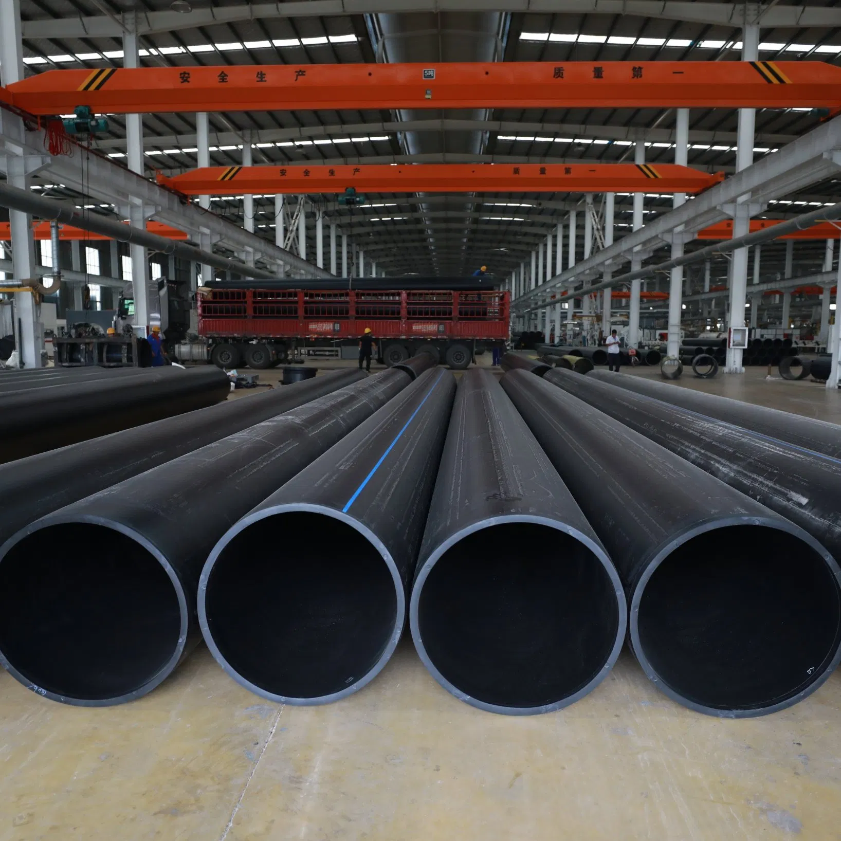 HDPE Steel Reinforced Pipe for Mining Slurry and Tailing Lines