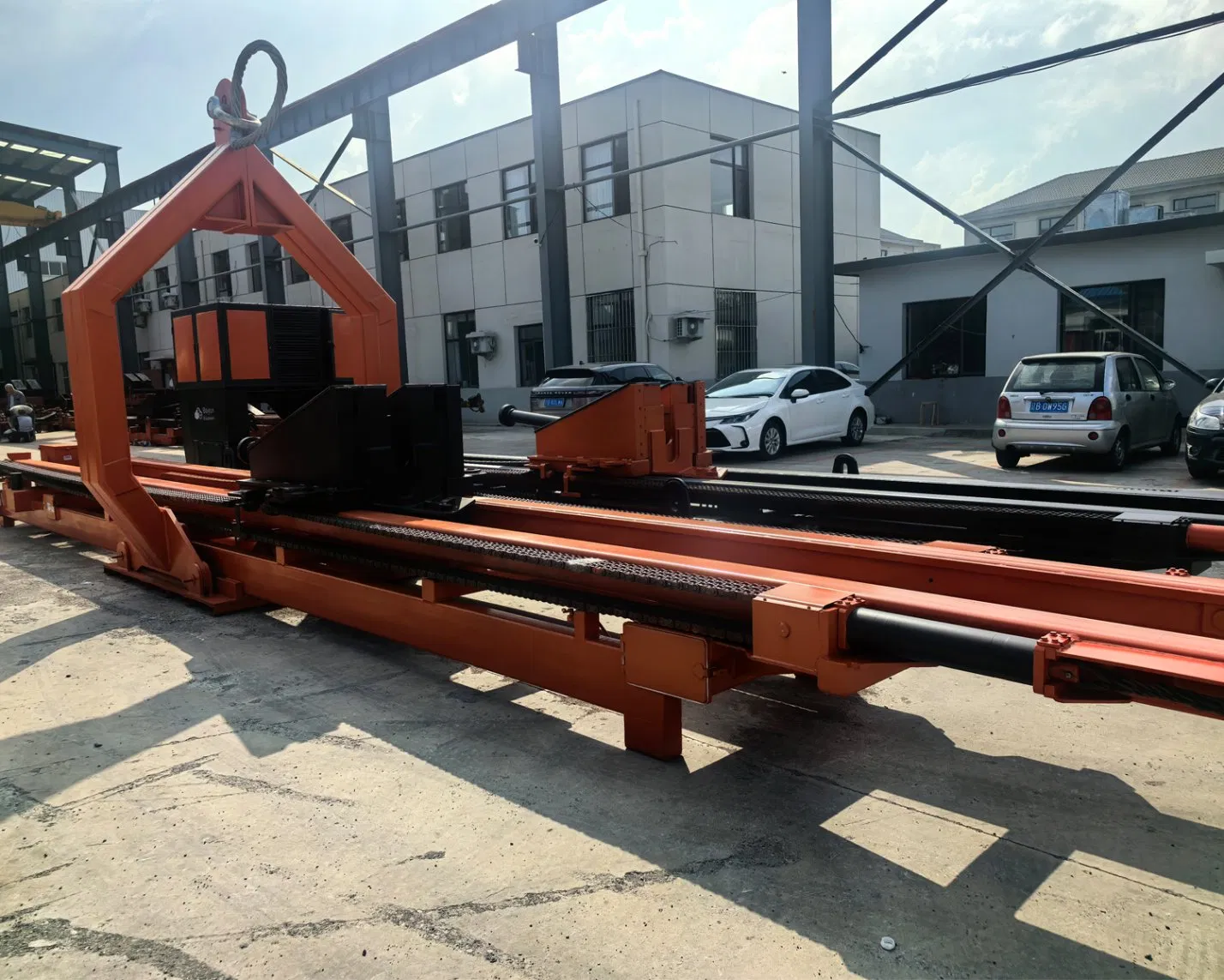 Special Tools for Heat Exchanger Tube Bundle Extractor Brand New 50 Ton Weight Capacity with All Accessories