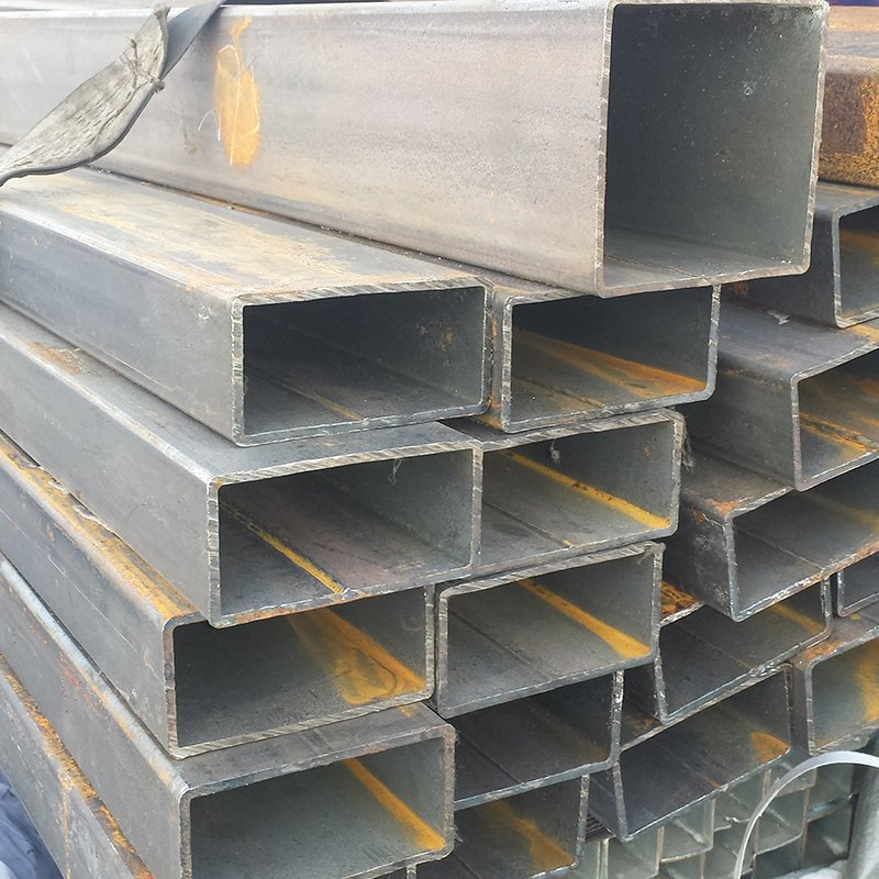 China Carbon Welded Black Structural Prices ERW Steel Pipe Mild Square Tube