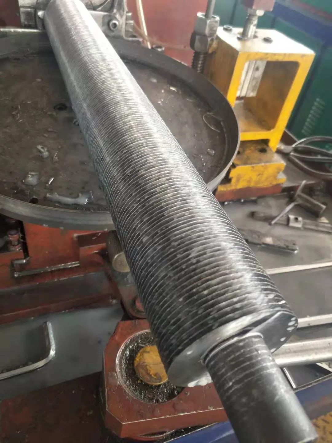 Seamless/Stainless Steel Pipe Spiral Fin Tube, Extruded Fin Pipe, Aluminum/Copper Finned Tube for Air Conditioner Boiler Radiator