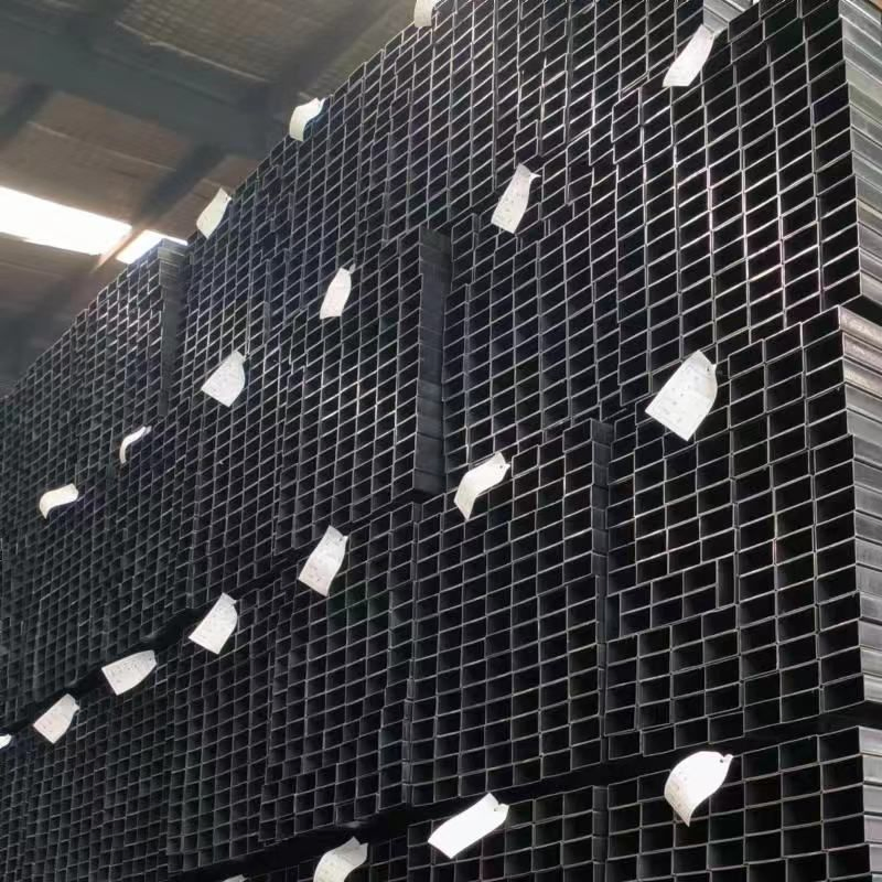 Q195 Prime Quality Mild Carton Black Square Tube Steel Sizes