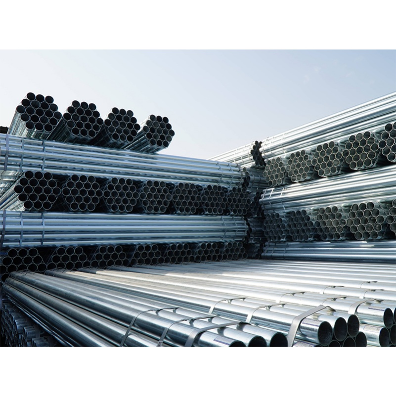 Heavy Duty Construction Scaffolding Strong Stable Galvanized Steel Pipe